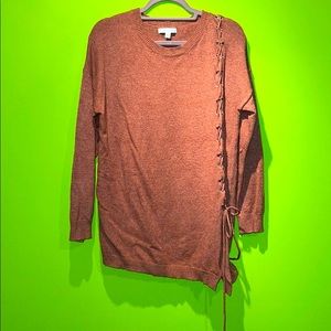 She and sky sweater tunic